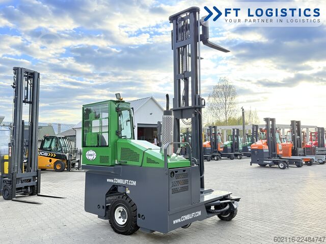 četvorosmerni viljuškar Combilift C4000 GAS DUPLEX 4100 FREE-LIFT CABIN