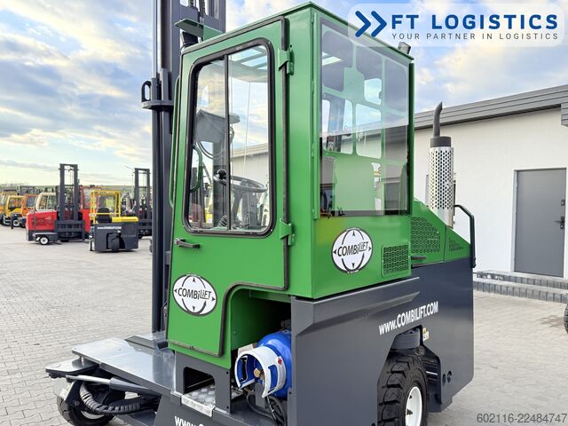 četvorosmerni viljuškar Combilift C4000 GAS DUPLEX 4100 FREE-LIFT CABIN