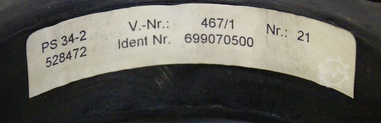 Rubberen schijfkoppeling Stromag-Periflex PS 34-2