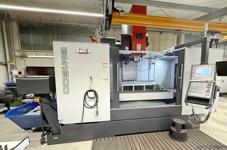 Vertikalt CNC bearbejdningscenter AWEA BM-1600 Heidenhain iTNC530 IKZ