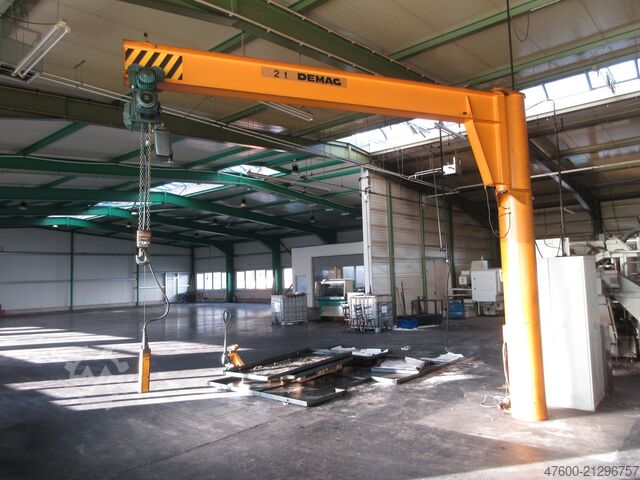 Søjlesvingkran Svingkran Kædetalje Vetter Kran Drehkran Hallenkran 2000KG D-AS260 NL 2000Kg 2t L 4,3m + Kettenzug