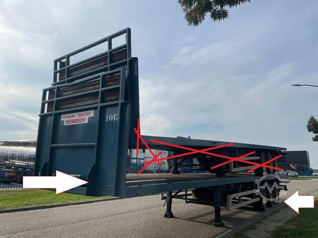 Plataforma remolque Haan OPL 45 Heavy Duty (45Ton) / Rungen-Potholes / N...