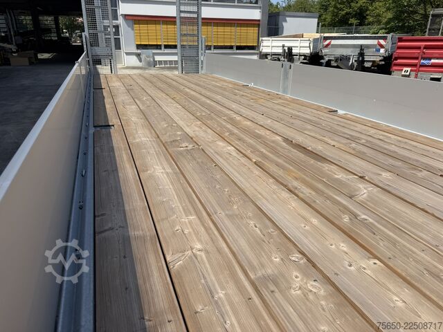 Remorcă cu platformă joasă Humbaur TBB  14,4 t Tandemtieflader 7,20 m lang, Neuwertig