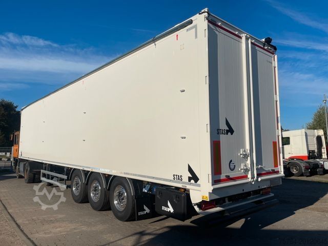 Auflieger mit Walkingfloor STAS 91m³ Schubboden/10mm Boden/Funk/verzinkte Chassi