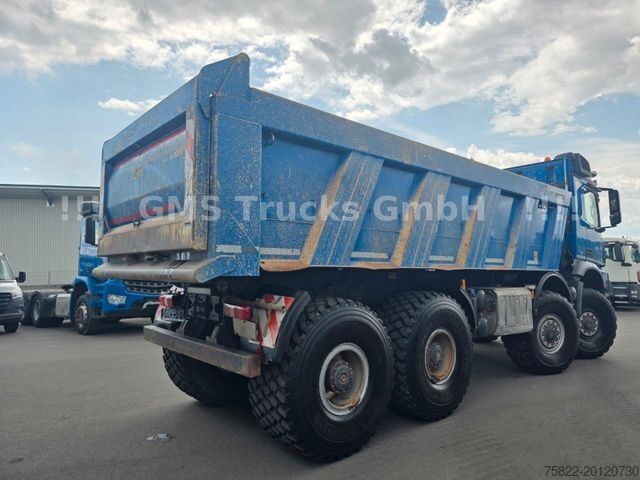 Kiper kamion MERCEDES-BENZ Arocs 4145 / 8X8 ALLRAD / Meiller 18 Kubik Mulde