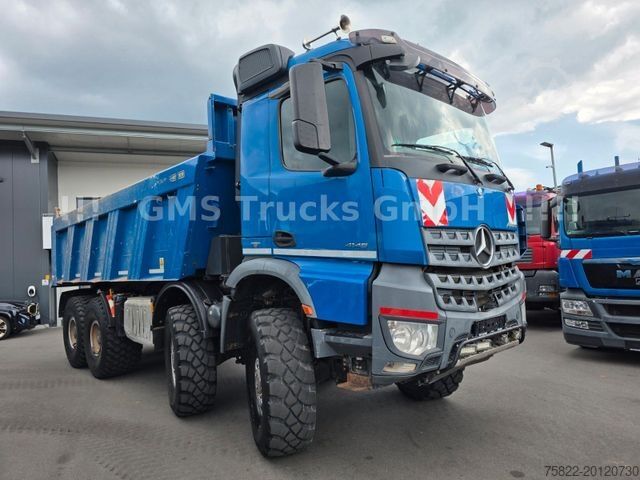 Kiper kamion MERCEDES-BENZ Arocs 4145 / 8X8 ALLRAD / Meiller 18 Kubik Mulde