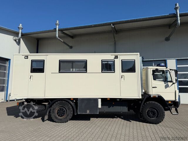 Campingvogn/autocamper MERCEDES-BENZ MB 917 A 4x4 Allrad Koffer 6m Klima Heizung