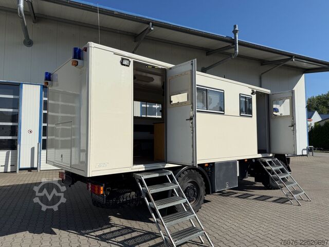 Campingvogn/autocamper MERCEDES-BENZ MB 917 A 4x4 Allrad Koffer 6m Klima Heizung