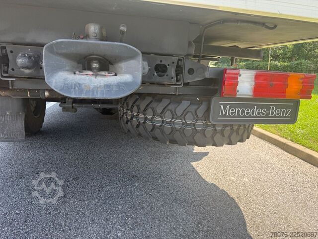 Campingvogn/autocamper MERCEDES-BENZ MB 917 A 4x4 Allrad Koffer 6m Klima Heizung