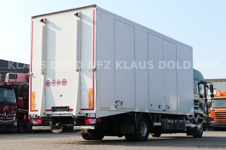 Autodraagtruck MAN TGM 15.290 geschloss. Autotransp. Standklima EU6