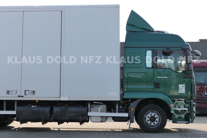 Autodraagtruck MAN TGM 15.290 geschloss. Autotransp. Standklima EU6
