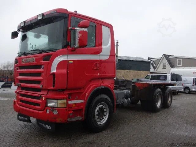 Zware belasting Scania R620-V8 6x4 BIG AXELS,STEEL SPRINGS