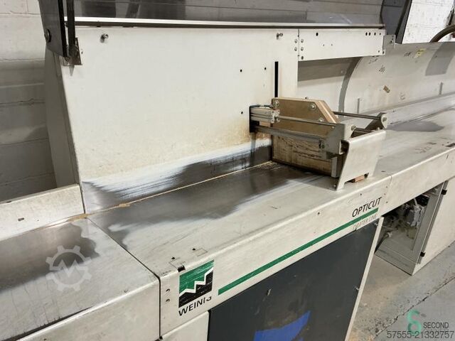 Optimization cross-cut saws  Weinig Opticut S50 2012 Weinig Opticut S50