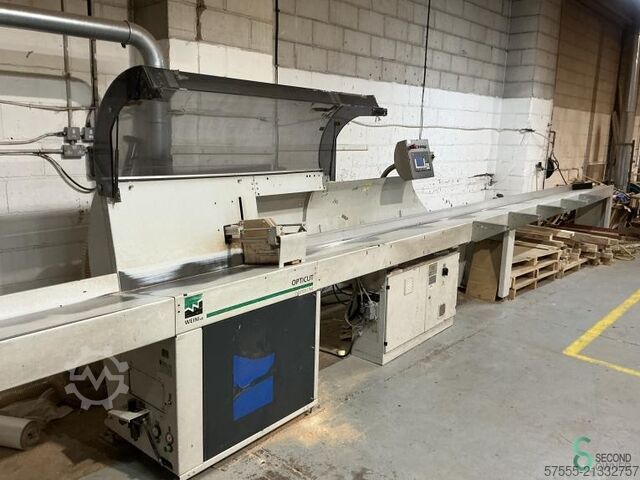Sierra optimizadora de corte transversal Weinig Opticut S50 2012 Weinig Opticut S50