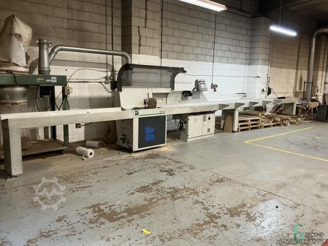 Sierra optimizadora de corte transversal Weinig Opticut S50 2012 Weinig Opticut S50