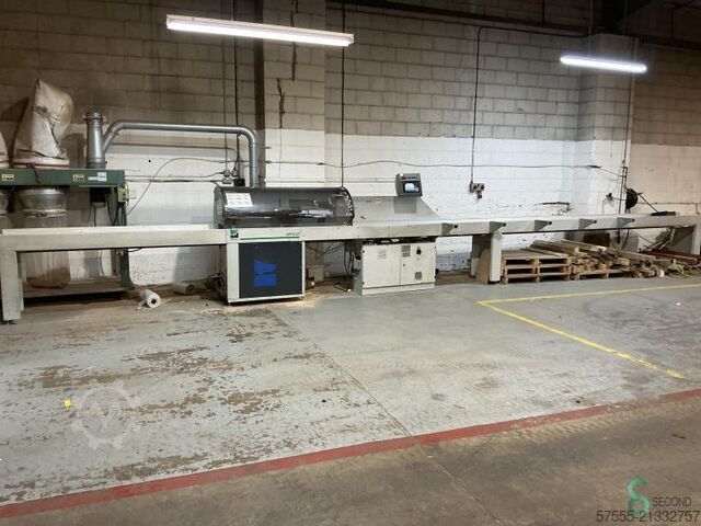 Sierra optimizadora de corte transversal Weinig Opticut S50 2012 Weinig Opticut S50