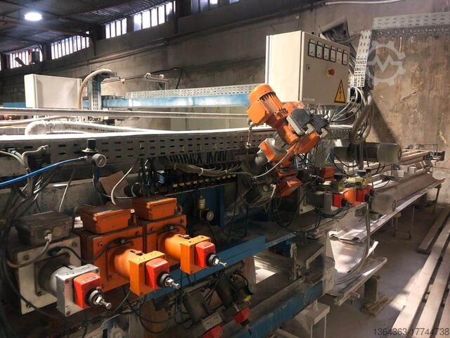 Szlifierka do szkła Benteler Grinding Drilling Washing Line