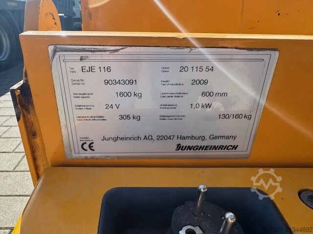 Transpallet elettrici Jungheinrich EJE 116