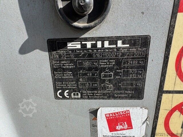 Elettrico – 3 ruote Still RX 20-16