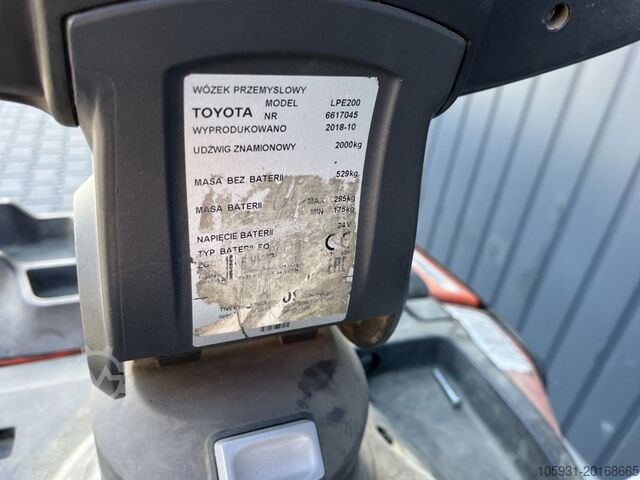 Paletli kamyon BT LPE200