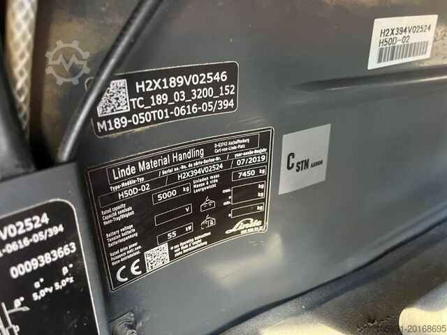 Stivuitoare diesel Linde H50D-02