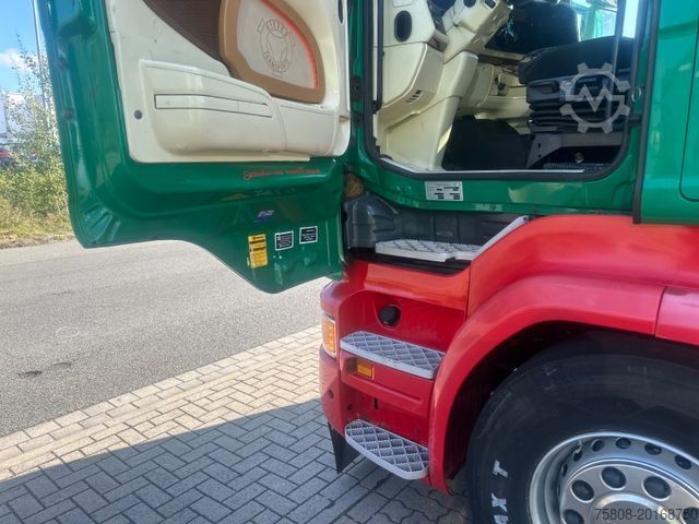 Camion benne à bras amovible SCANIA R450 Meiller RK20.65 Lift/Lenk AHK Standklima