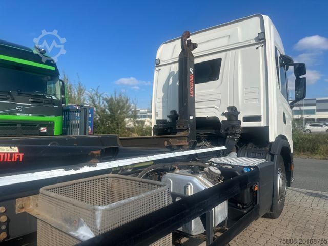 Kroklastbil SCANIA G450 Abroller Hiab ULT21S59 Lift/Lenk AHK Navi