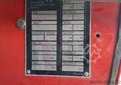 Gelenktelskopbühne Manitou 120 AETJ-C 3D Elektro 11,95 m