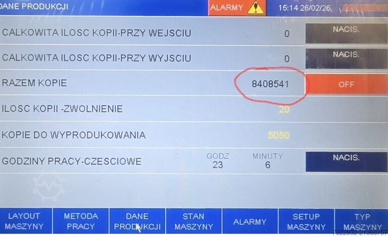μηχανή πλαστικοποίησης Ekosystem Costruzioni Compact 76