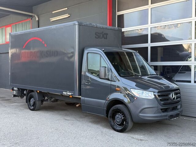 Transporter mit Koffer MERCEDES-BENZ Sprinter 316 CDI Klima 7MBUX 4,3m Koffer LBW
