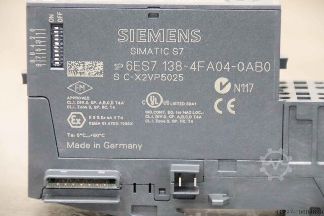 Elektronikai modul ET 200S Siemens 6ES7 138-4FB03-OABO