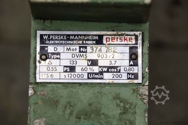 Milling motor for edge processing machines Perske DVMS 903/2