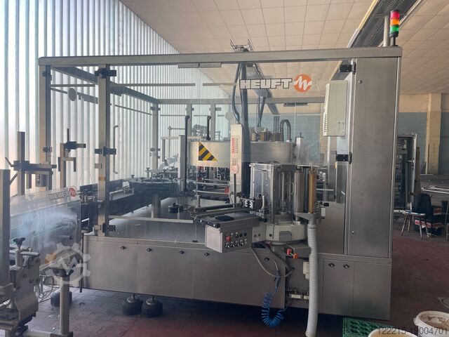 Heuft Tornado koudlijm/natlijm etiketteermachine (2005) Heuft Kaltleim / Nassleimetikettierer