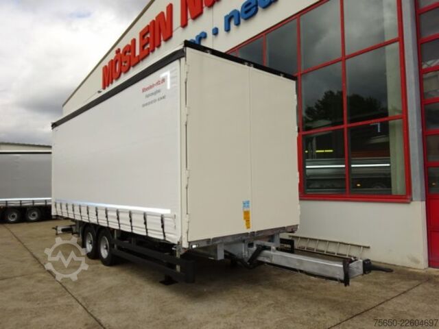 Otvorena prikolica sa ceradom Möslein TPW 105 D Schwebheim  Tandem- Planenanhänger Durchladen
