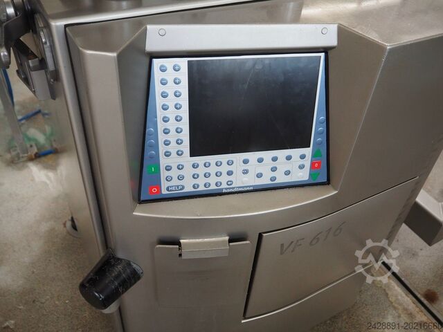 Linea di insacco e porzionatura con linea AL Handtmann, LOMA VF 616, IQ2, AL