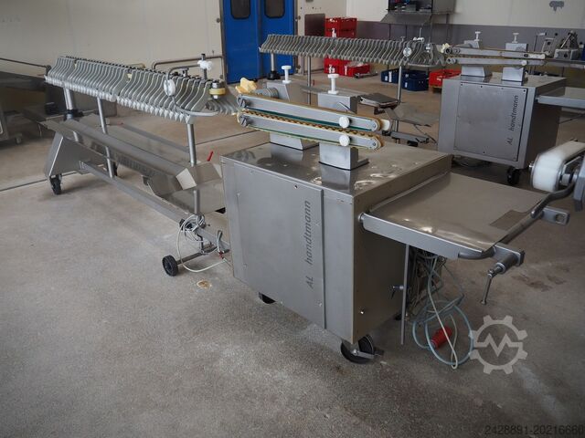 Linija za nadjevanje i porcijanje sa AL linijom Handtmann, LOMA VF 616, IQ2, AL