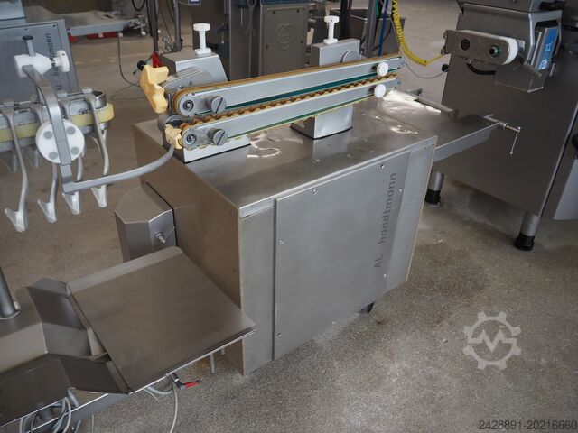 Linija za nadjevanje i porcijanje sa AL linijom Handtmann, LOMA VF 616, IQ2, AL