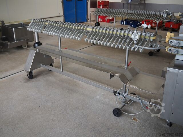 Linea di insacco e porzionatura con linea AL Handtmann, LOMA VF 616, IQ2, AL