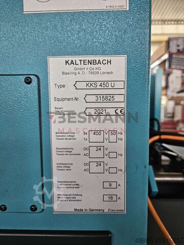 Kaltenbach KKS 450 U kružna pila za metal (2021) Kaltenbach KKS 450 U