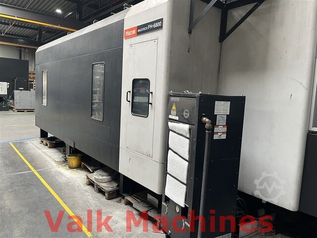 Mazak FH-6800 com sistema Palletech de 6 paletes Mazak FH-6800