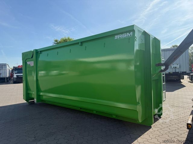 Remolque con chasis intercambiable  RSM Abrollcontainer 38m³ mit hydr. Heckklappe