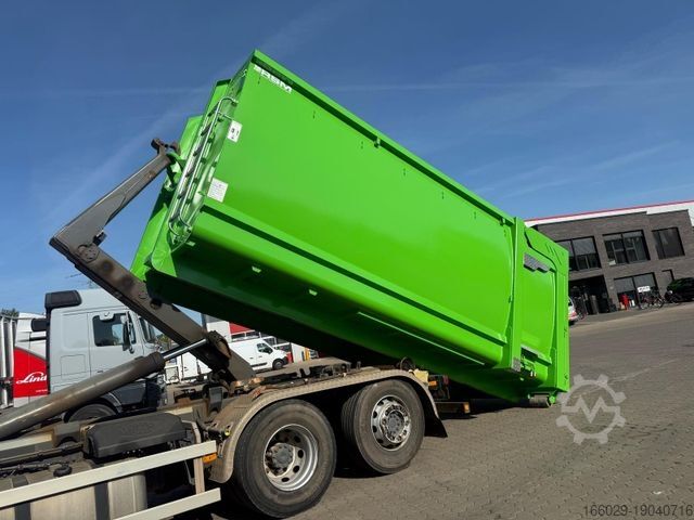 Remolque con chasis intercambiable  RSM Abrollcontainer 38m³ mit hydr. Heckklappe