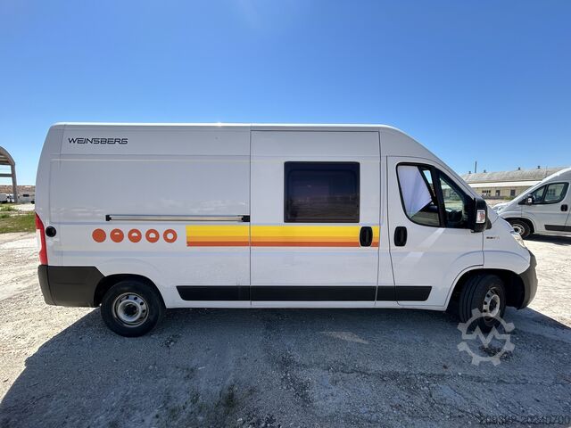 τροχόσπιτο/αυτοκινούμενο τροχόσπιτο Fiat Weinsberg Carabus 600 K | 4 Posti Letto | Completamente Attrezzato