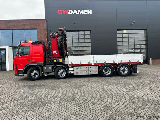 Darus teherautó Volvo FM 460 8x2 HMF 6020 + Fly Jib, Winch