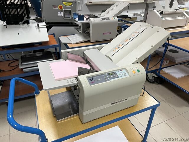 Falzmaschine Ideal 8343 Automatic Folding Machine