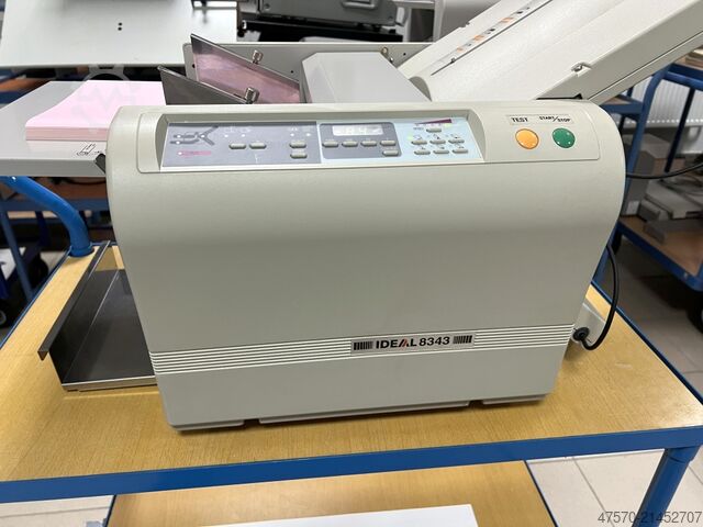 Falzmaschine Ideal 8343 Automatic Folding Machine