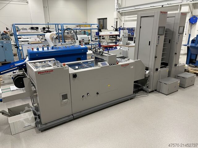 Creador de folletos Horizon VAC-100a + VAC-100c + SPF-20A + FC-20A Booklet Maker