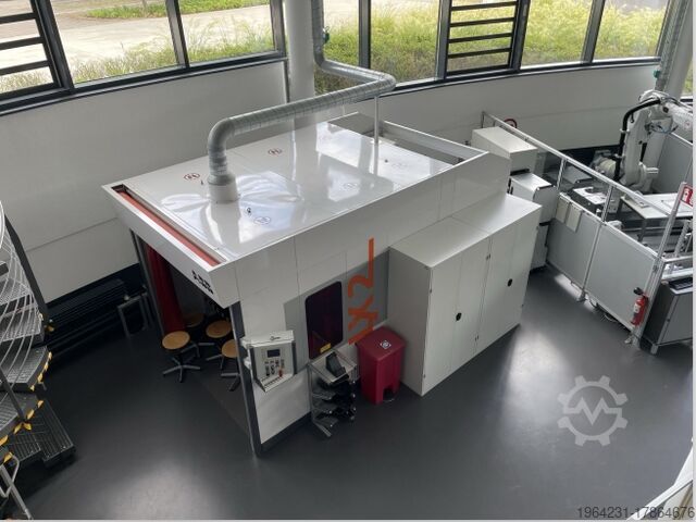 Kabina spawalnicza ABB z robotami ABB FlexArc LX2