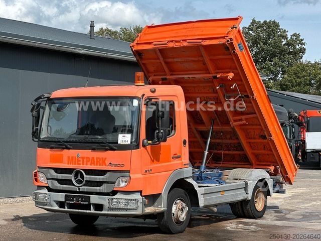 Kiepwagen bestelauto MERCEDES-BENZ Atego 818 4x2 Meiler DSK