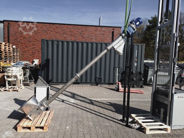 Przenośnik ślimakowy rurowy / Przenośnik ślimakowy Brinkmann Technology BTRS100